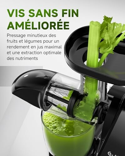 AMZCHEF Extracteur de Jus
